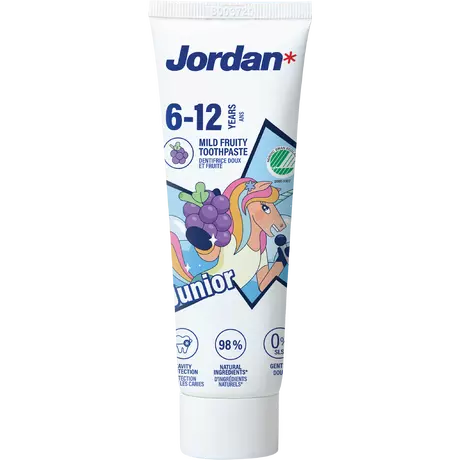 Jordan Junior 6-12 Jaar Tandpasta 75 ML