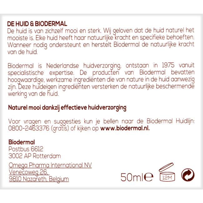 Biodermal Anti Age 60+ Dagcrème SPF 15 50 ML