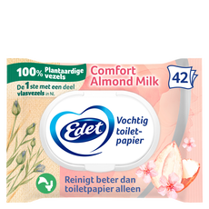 Edet Amandel Vochtig Toiletpapier 42 stuks