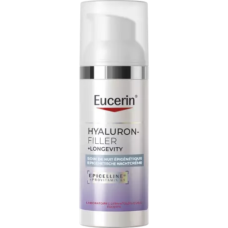 Eucerin Hyaluron-Filler + Longevity Epigenetisch Anti-Age Nachtcrème 50 ML