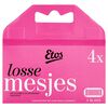 Etos 5-Blads Navulmesjes Roze 4 stuks
