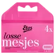 Etos 5-Blads Navulmesjes Roze 4 stuks