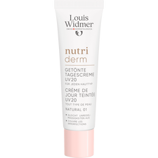 Louis Widmer Nutriderm Getinte Dagcrème UV SPF 20 Naturel 01 Zonder Parfum 30 ML