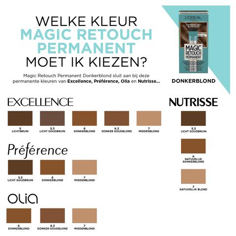 L Oréal Paris Magic Retouch Permanent 6 Donkerblond
