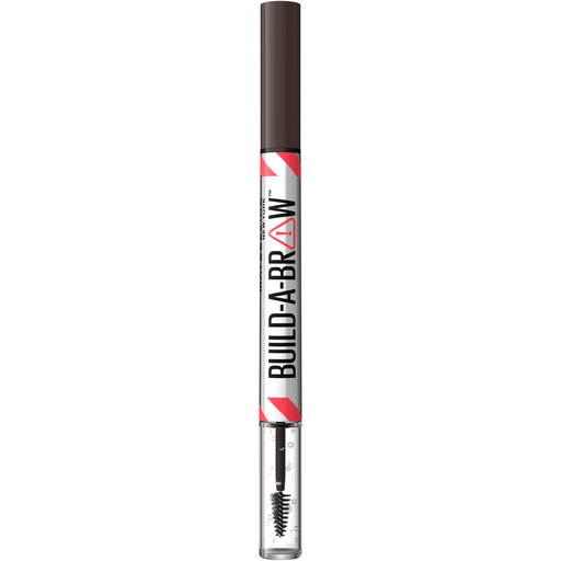Maybelline New York BUILD A BROW Wenkbrauwpen/fixeergel 260 Deep Brown