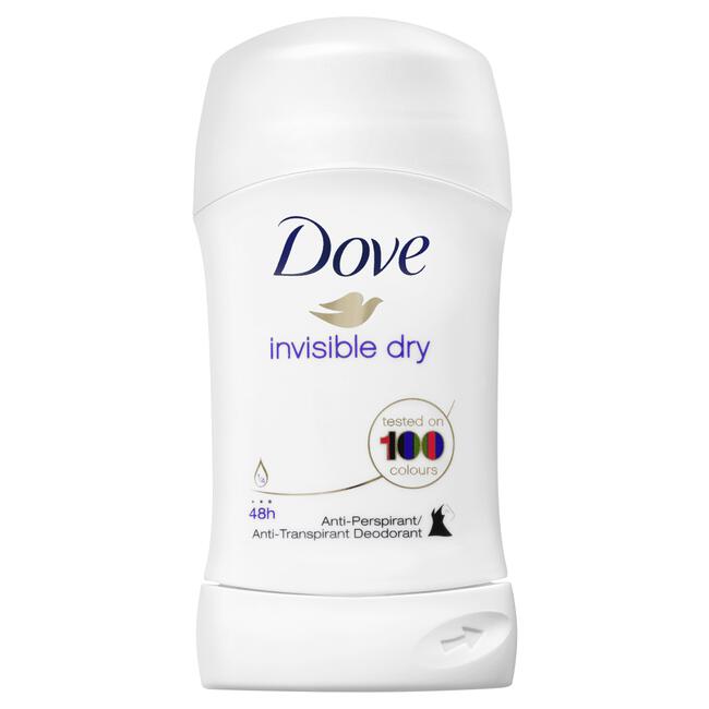 Schatting Distributie Luchtvaart Dove Invisible Dry Anti-Transpirant Deodorant Stick 40 ML 40 ML | Etos