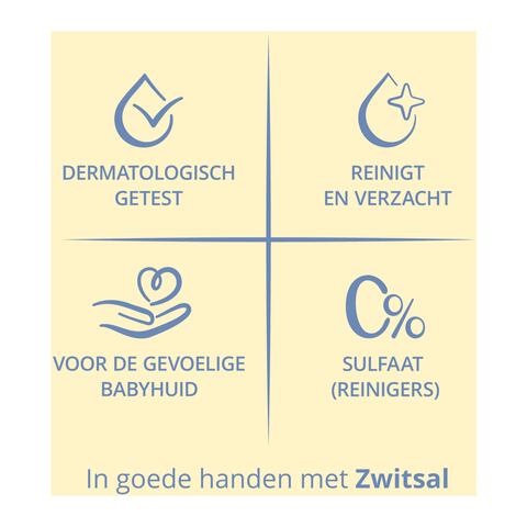 Zwitsal Crème Zeep 4-pack 360 GR