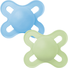 MAM Baby Original Fopspenen  Start 0-2 maanden Plain Blue 2 stuks