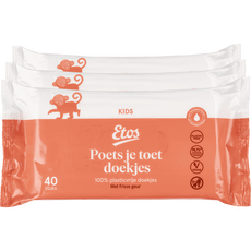 Etos Poets Je Toet Doekjes Plasticvrij 40 stuks