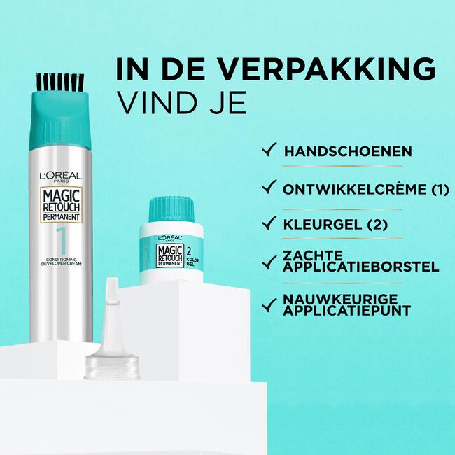 L'Oréal Paris Magic Retouch Permanente Haarverf 5 Lichtbruin