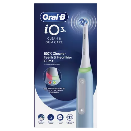 Oral-B iO 3s Blauw Elektrische Tandenborstel 