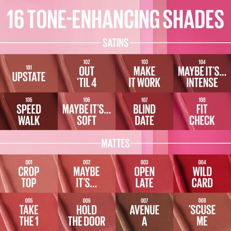 Maybelline New York Maybe It's Serum Lipstick 001 Crop Top Nude