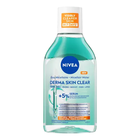 NIVEA Derma Skin Clear Serum Infused Micellair Water 400 ML