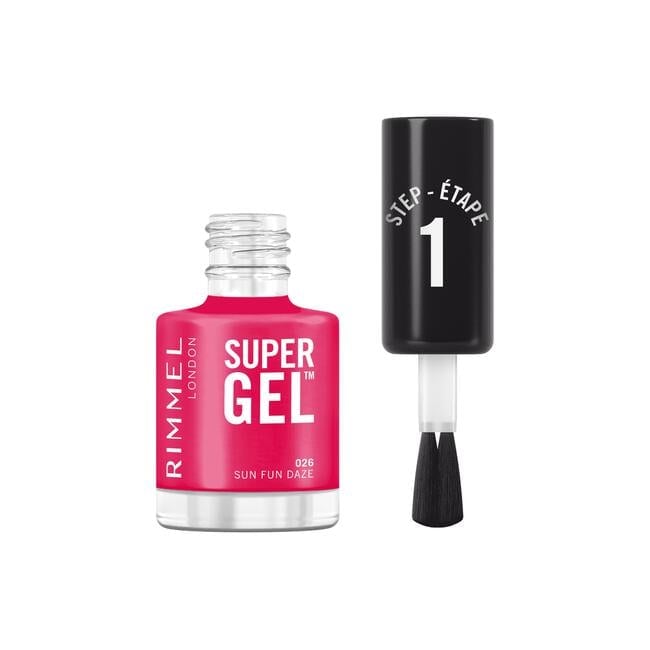 Rimmel London Super Gel Nailpolish - 026 Sun Fun Daze