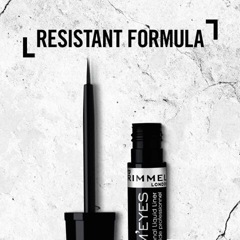 Rimmel London Glam'Eyes Professional Eyeliner 001 Black Glamour