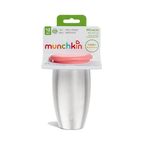 Munchkin 1Pk Miracle Stst Cup Pink 1 stuks