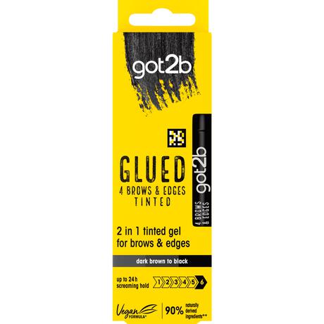 Got2B Glued 4 Brows & Edges Zwart 16 ML