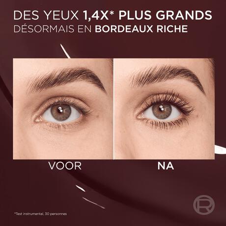 L'Oréal Paris Panorama Chromatic Mascara Bordeaux Donkerrood