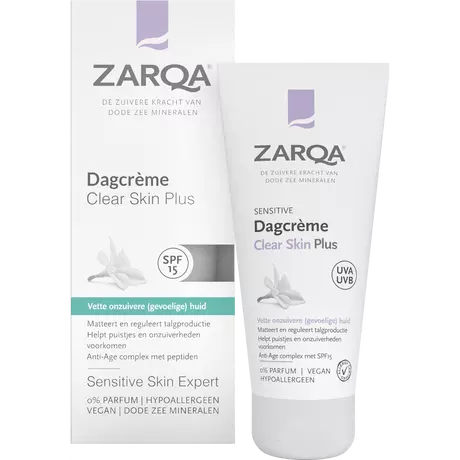 ZARQA Sensitive Dagcrème Clear Skin Plus 50 Ml