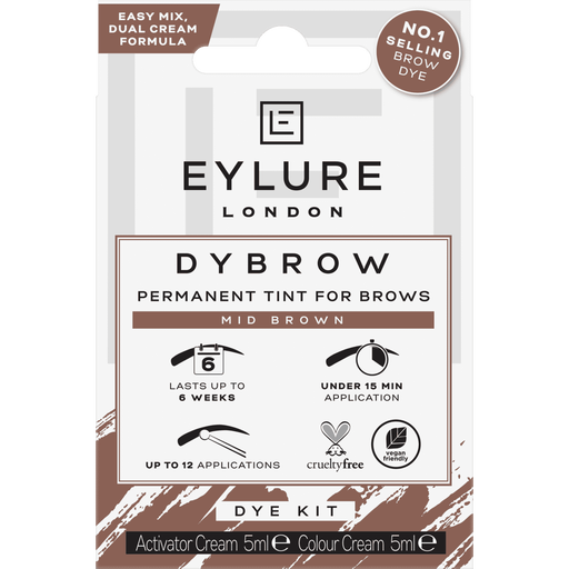 Eylure Dybrow Dye Kit  Medium Bruin