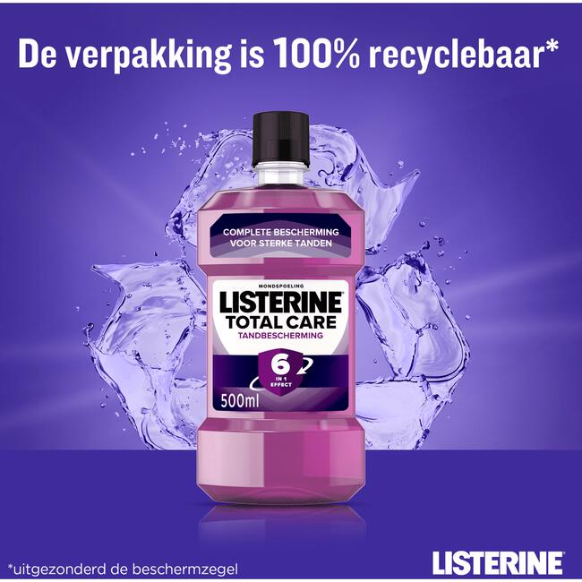 Listerine® Total Care Teeth Protection Mondspoeling 500 ML
