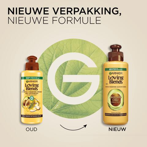 Garnier Loving Blends Avocado Olie & Karité Boter Leave-In Crème 200 ML