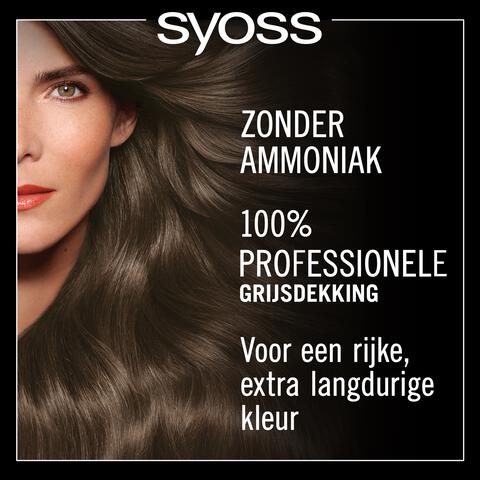 Syoss Oleo Intense Permanente Haarkleuring 5-54 Licht Asbruin