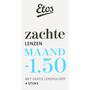 Etos Zachte Maandlenzen -1,5 + Lenshouder 4 stuks