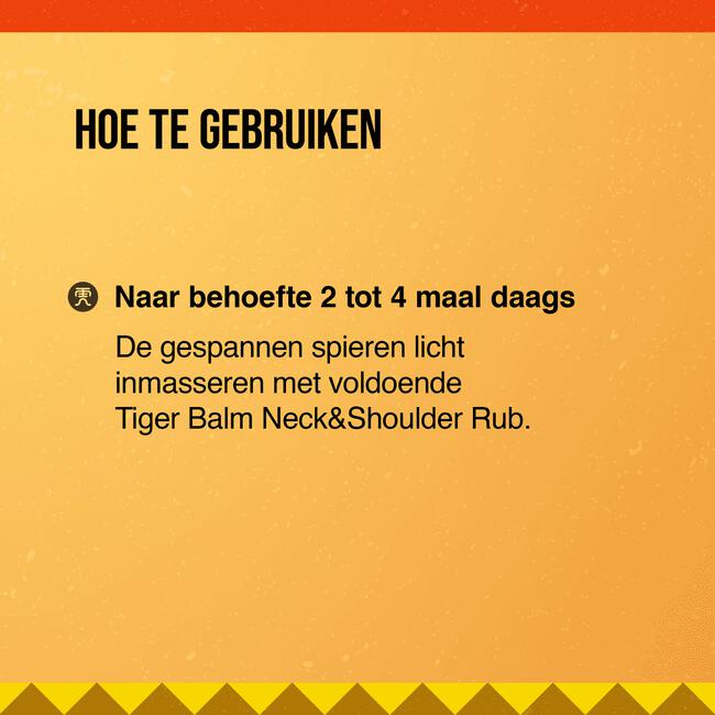 Tiger Balm Neck & Shoulder Rub 50 gram