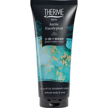 Therme Men 3-In-1 Arctic Eucalyptus Douchegel 200 ML
