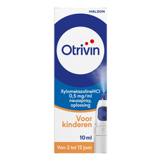 Otrivin Xylometazoline HCI 0,5 mg/ml Kinder Neusspray bij een Verstopte Neus 10 ML