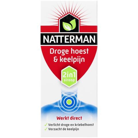Natterman Droge Hoest & Keelpijn 150 ML