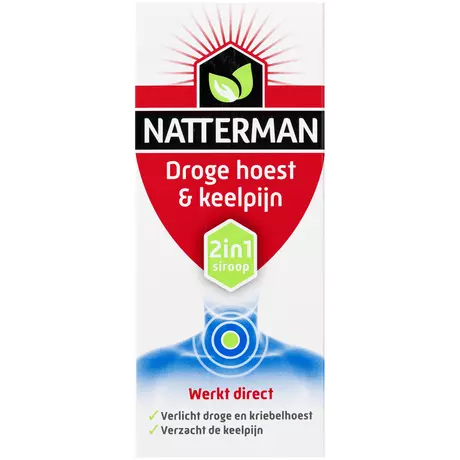 Natterman Droge Hoest & Keelpijn 150 ML