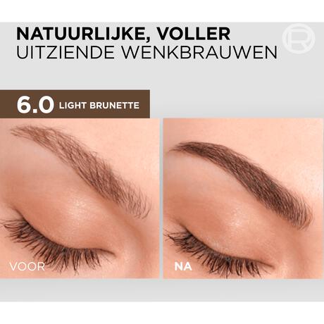 L'Oréal Paris Brow Color wenkbrauwverf 6.0 Light Brunette 30ML