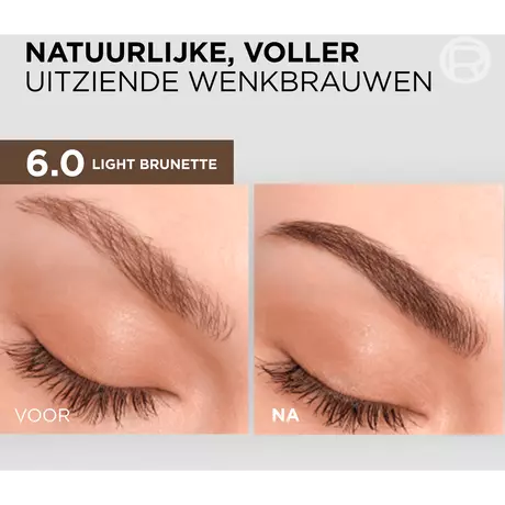 L'Oréal Paris Brow Color Wenkbrauwverf 6.0 Light Brunette 30 ML