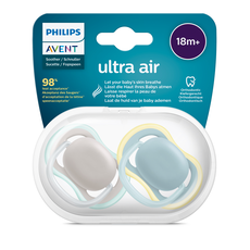 Philips Avent Fopspeen Ultra Air Day 18M+ SCF349/50 2 stuks