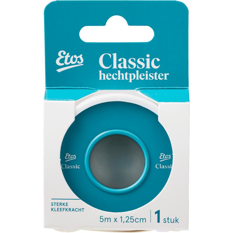 Etos Hechtpleister Classic 5 M x 1,25 CM