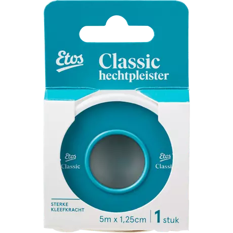 Etos Hechtpleister Classic  5 M x 1,25 CM