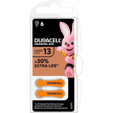 Duracell Hearing Aid Duralock Batterij 13