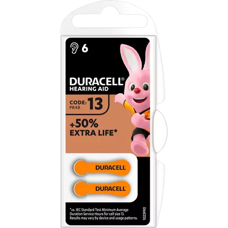 Duracell Hearing Aid Duralock Batterij 13