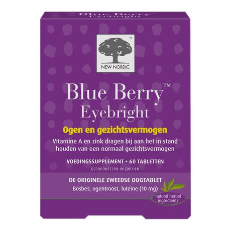 New Nordic Blue Berry Eyebright Tabletten