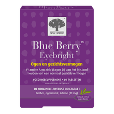 New Nordic Blue Berry Eyebright Tabletten
