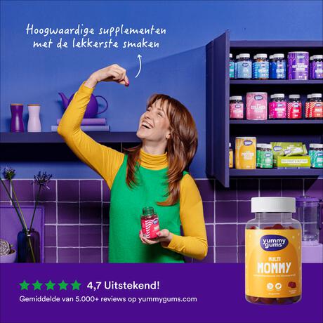 Yummygums Mommy Suikervrij 60 stuks