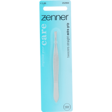 Zenner Pincet Recht Zilver
