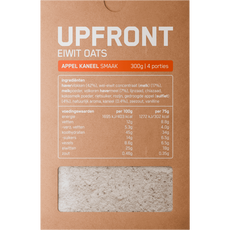 Upfront eiwit oats appel/kaneel