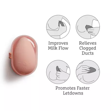 Munchkin Warm Touch Siliconen Lactatiemassageapparaat