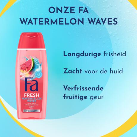 Fa Watermelon Waves Douchegel 250 ML