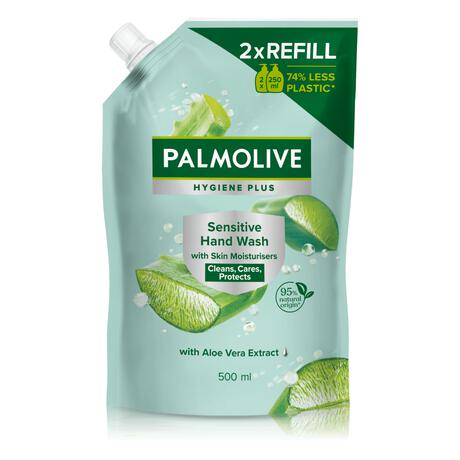 Palmolive Hygiene + Sensitive Handzeep Navul 500ML