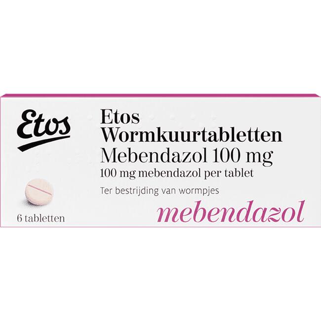 Etos Wormkuurtabletten 100 mg