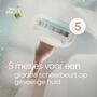 Gillette Venus Deluxe Smooth Sensitive Rose Gold Scheersysteem 5 Blades